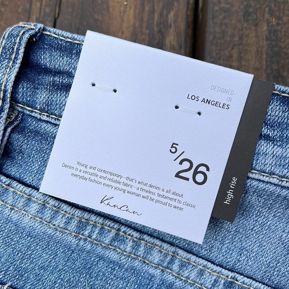 KanCan High Rise Shorts - Picture 5 of 6